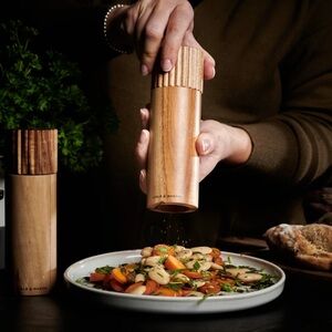 Cole & Mason Galloway Acacia Wooden Salt Grinder